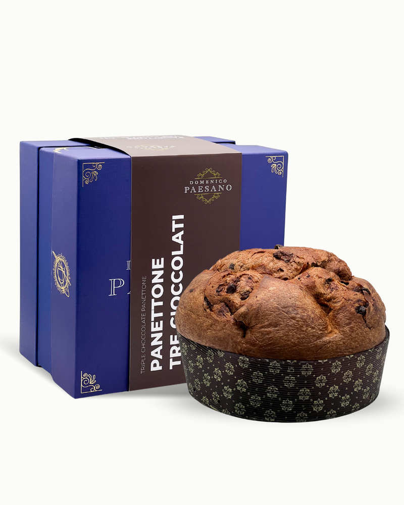 Panettone ai tre Cioccolati