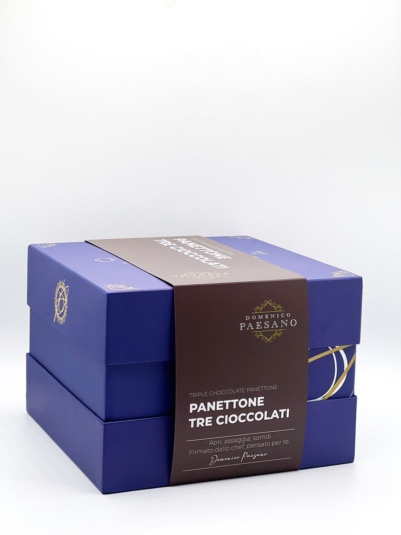 Panettone ai tre Cioccolati